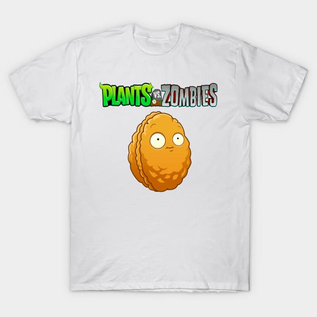 Wall nut design | Plants vs Zombies T-Shirt by Zarcus11